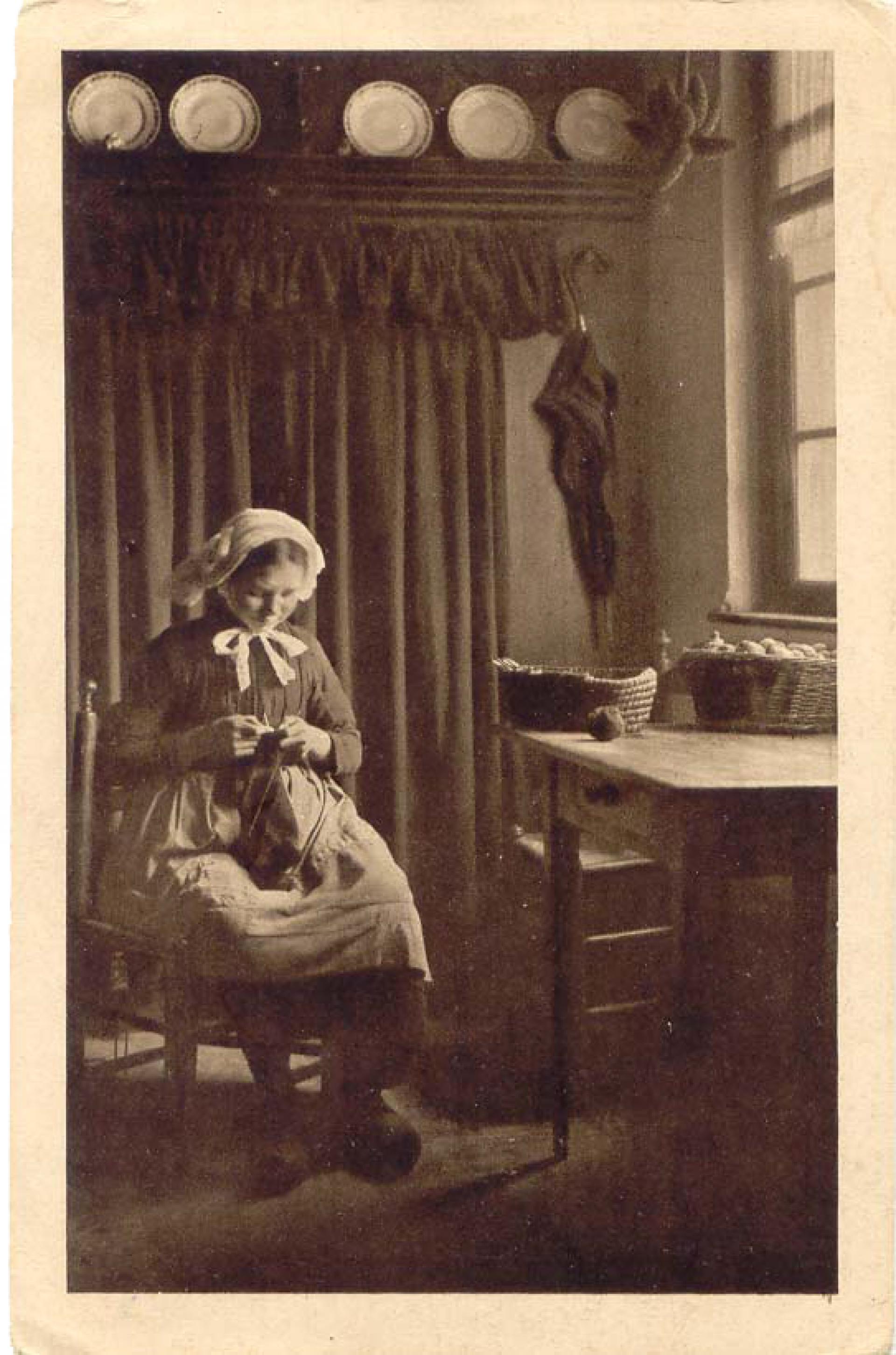 Werk voor de huisvrouw: Breien