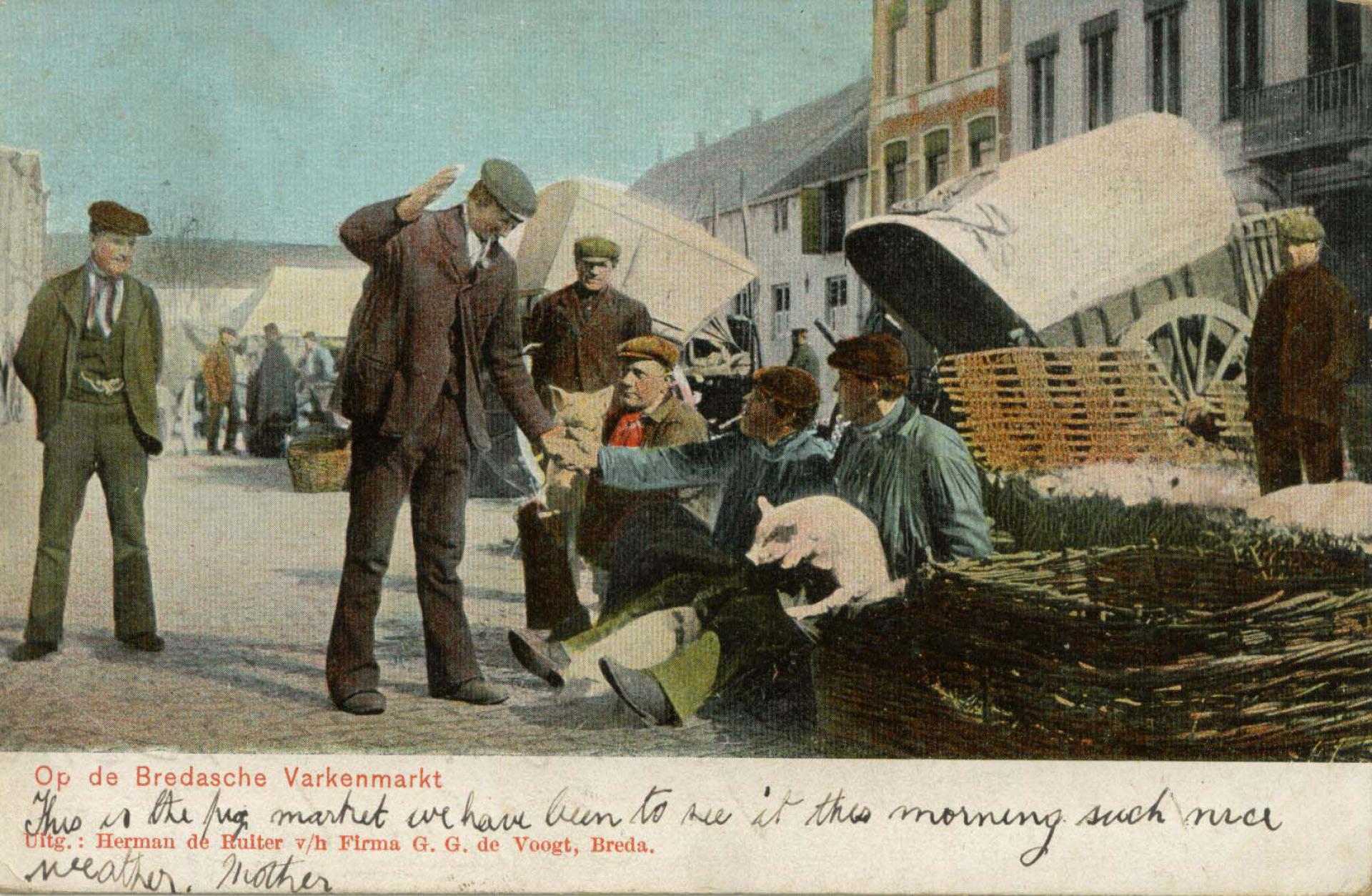 Op de Bredasche varkenmarkt