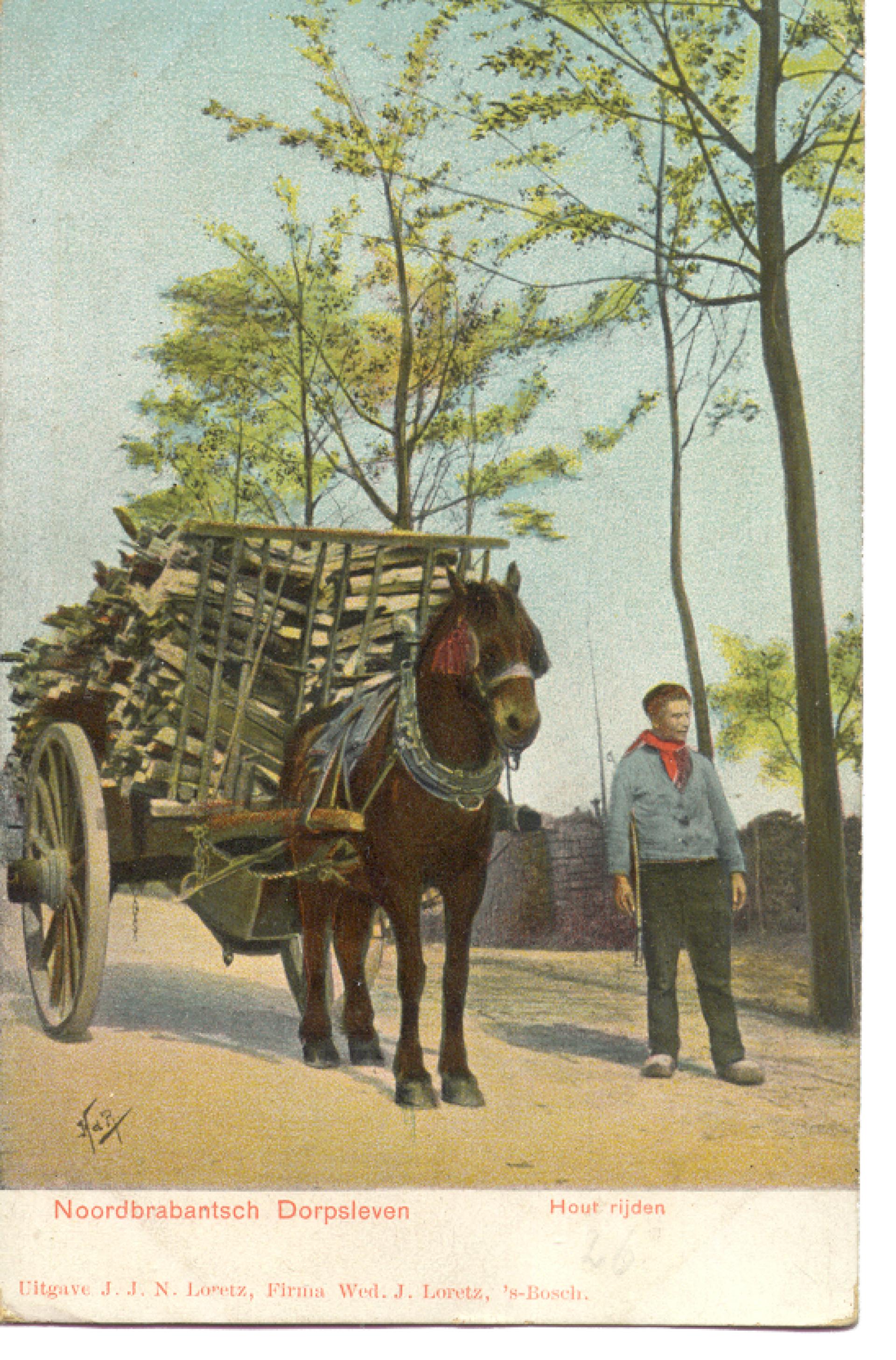 Hout rijden