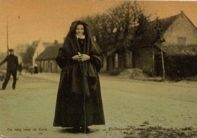 Op weg naar de kerk