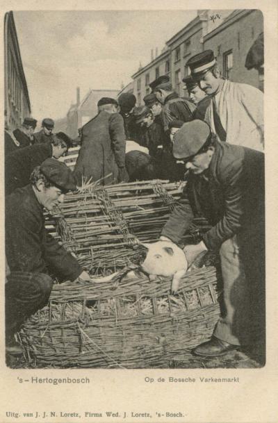 Op de Bossche varkensmarkt